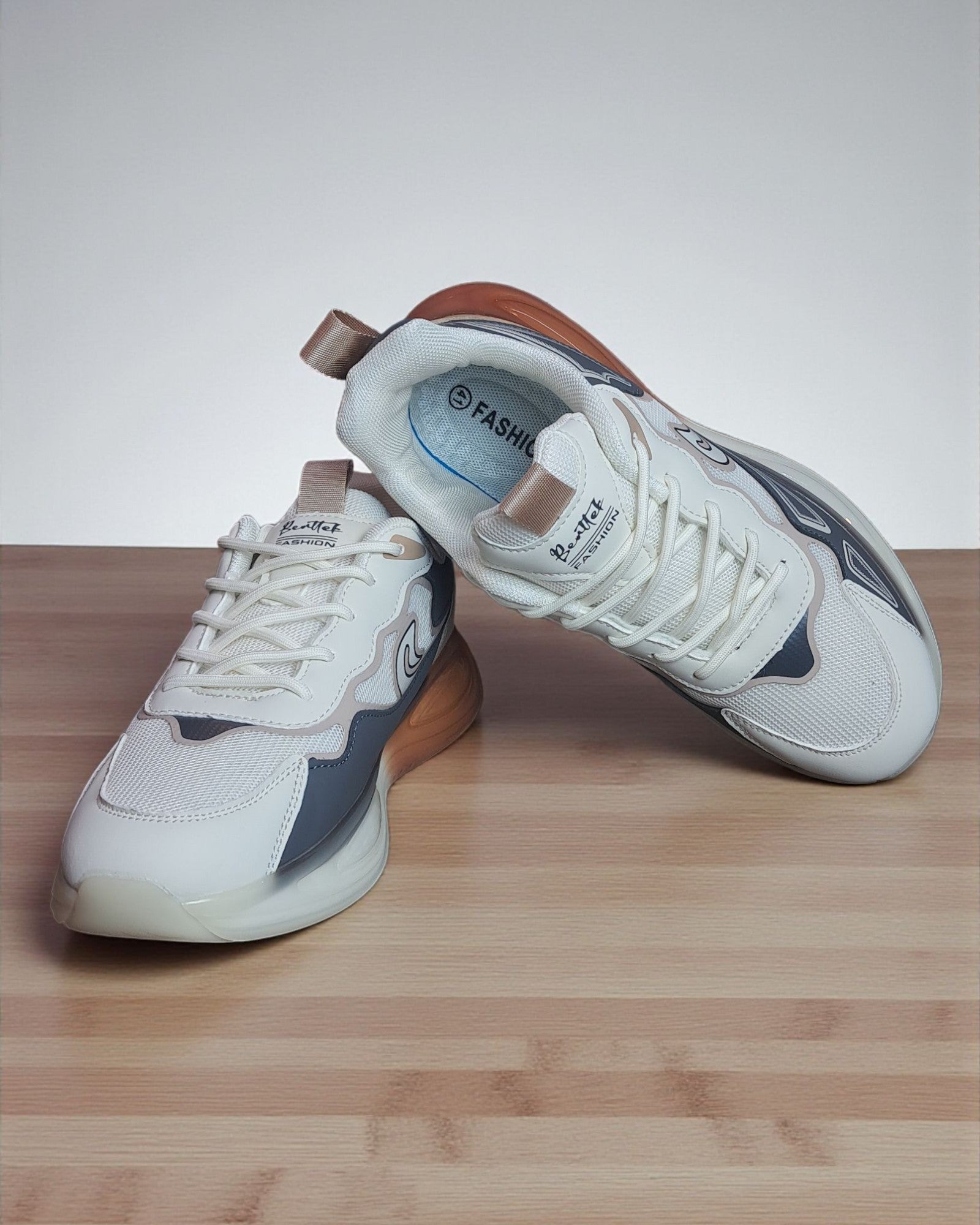 Fashion Sports Runner Shoes Beige