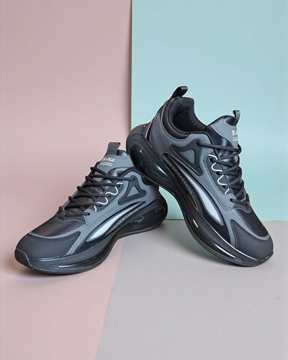 Fashion Action Sports Shoes Black White