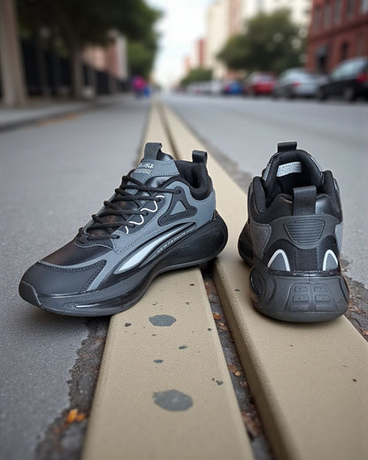 Fashion Action Sports Shoes Black White