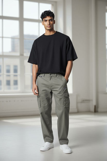 Super Dry Cargo Pant Brown for Men