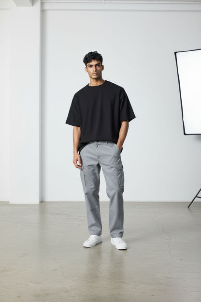 Superdry Comfort Fit Cargo Grey