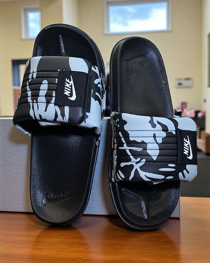 Nike Offcourt Sliders for Men Grey Black