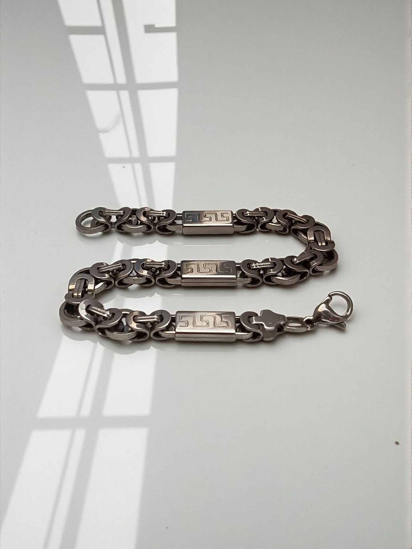 Byzantine Link Fancy Bracelet for Men