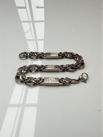 Byzantine Link Fancy Bracelet for Men