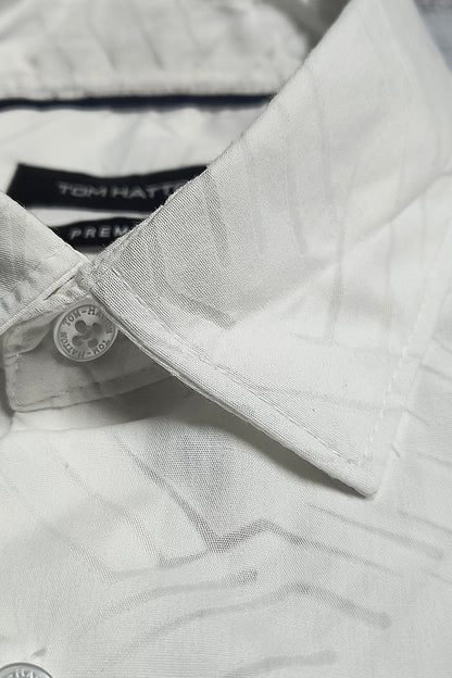 Tom Hatton Textured Shirt White SA 4873