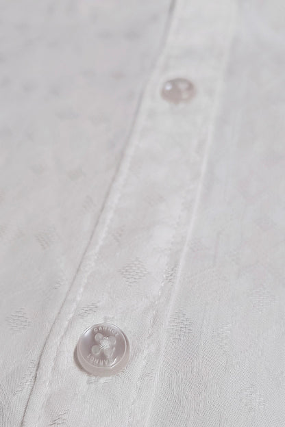 Carnot Textured Shirt White