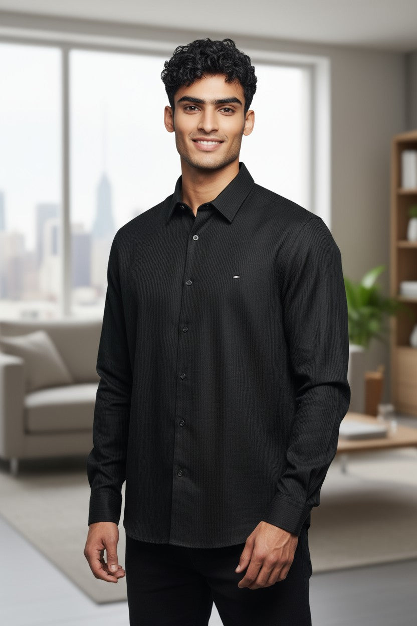 The Lab Partywear Shirt Black