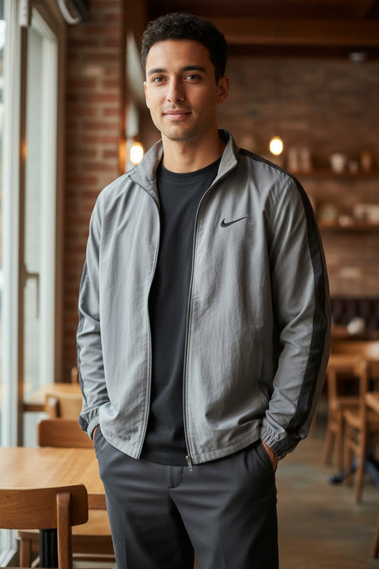 Nike Grey Windcheater for Men