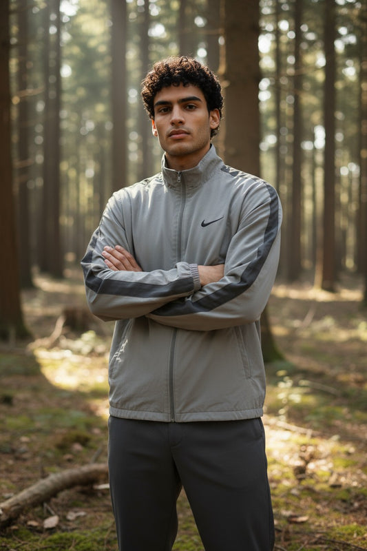 Nike Grey Windcheater for Men